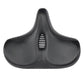 Memory Foam Bike Saddle with Hollow Grid Ventilation and Dual Spring Shock Absorption