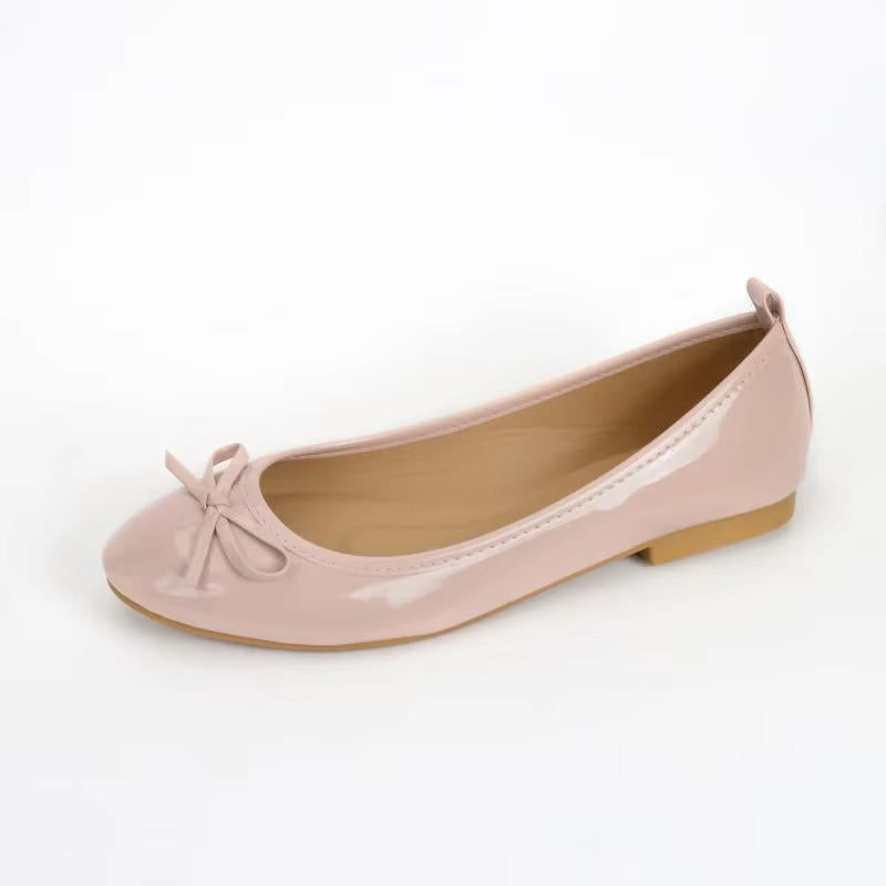 Womens Ballet Flats with Arch Support and Cushioned Insole, Slip-On Design