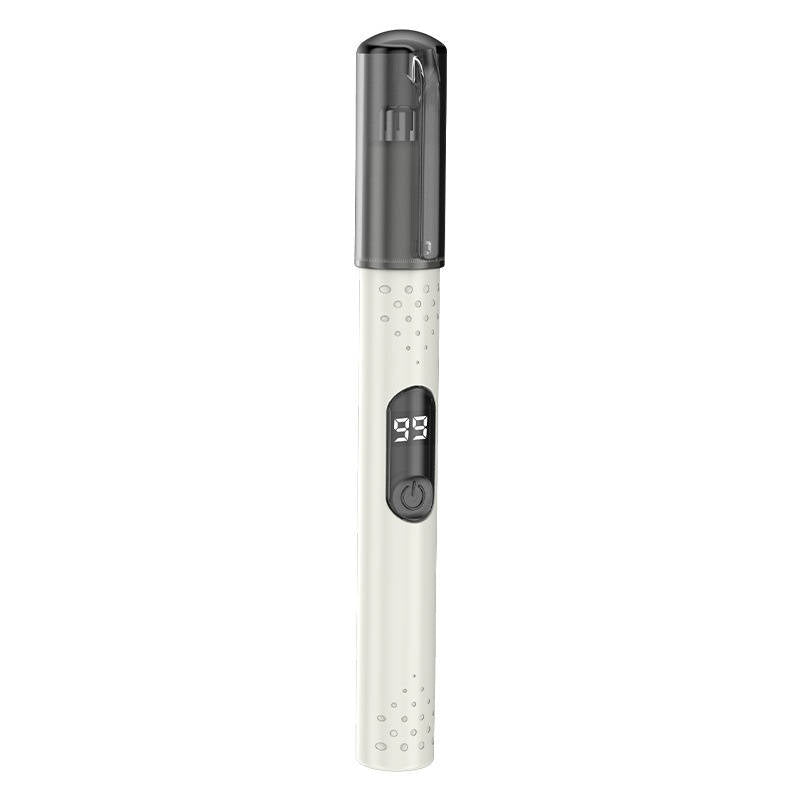 Portable Electric Nose Hair Trimmer, USB Rechargeable, No Pulling, Compact Trimmer for Nose, Ear and Eyebrow Hair