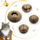 Interactive Cat Scratcher with Ball Track and Magnetic Panels