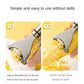 Stainless Steel Corn Kernel Stripper with Serrated Blade and Textured Handle