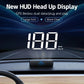 Windshield Speedometer with LED Projection Display and Auto Brightness Control