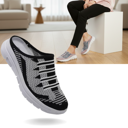 Easy Slip-On Comfort Flat Mules - Ozerty