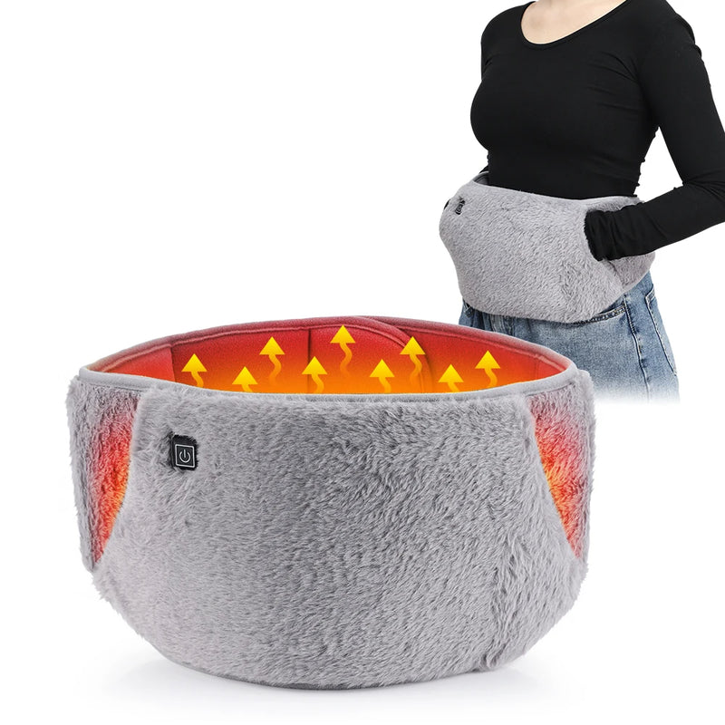 Electric Heating Belt with Dual Hand Pockets and Three Temperature Settings