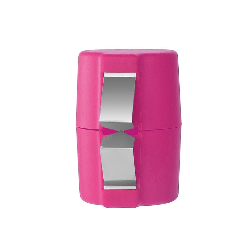 Egg Cracker with Stainless Steel Press Plate and Ergonomic Holder, Dishwasher Safe