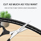 Expandable Coil Cable Sleeve with Spring Loaded Tool and Heat Resistant Material, 2 Meters
