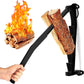 Wall Mounted Log Splitter with Lever Action and Carbon Steel Blade