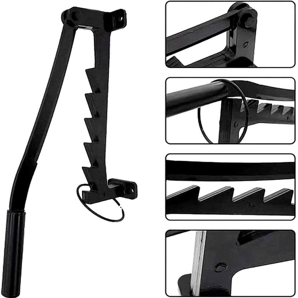 Wall Mounted Log Splitter with Lever Action and Carbon Steel Blade