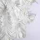 6' Flocked White Pine Garland detail photo 4
