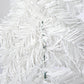 6' Flocked White Pine Garland detail photo 5