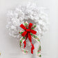 22"-24" Flocked White Pine Wreath Lifestyle Photo