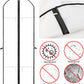 71-Inch Garment Bag with Full-Length Zipper and Dual Handles for Gowns