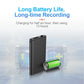 Voice Activated Audio Recorder with 8GB Storage and Magnetic Mount