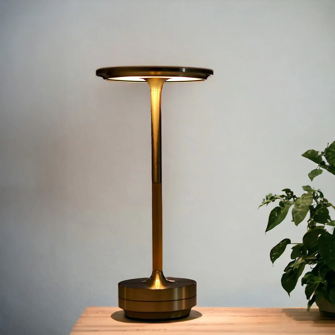 Rechargeable Table Lamp with Touch Dimming and Three Color Temperatures