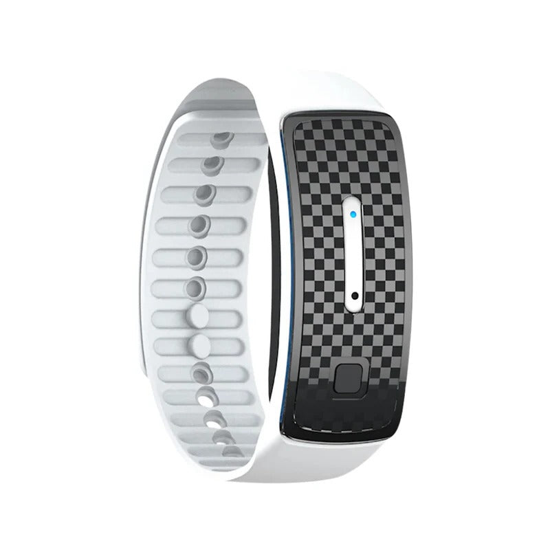 Ultrasonic Mosquito Repellent Bracelet with 7-Day Battery and USB Charging