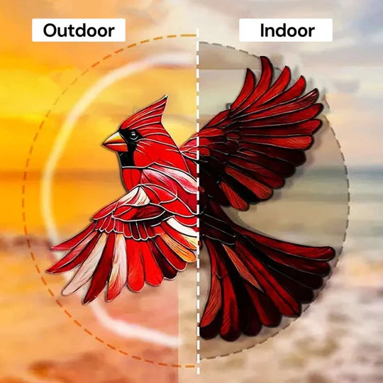 Hummingbird Suncatcher Decorative Multicolor Window Hanging