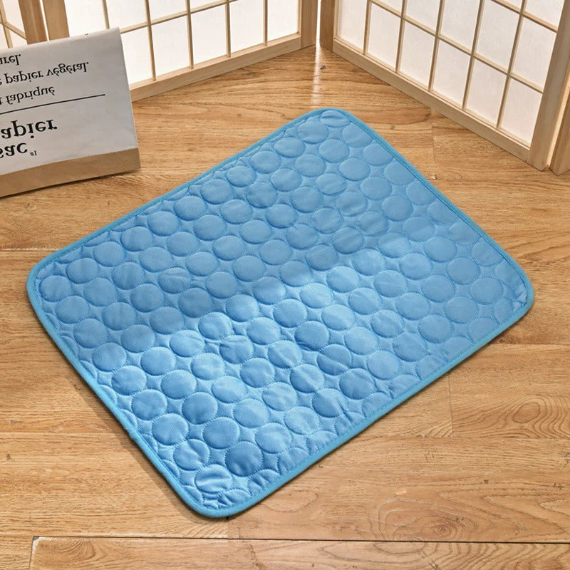 Pressure Activated Cooling Pad with Foldable Design and Machine Washable Surface