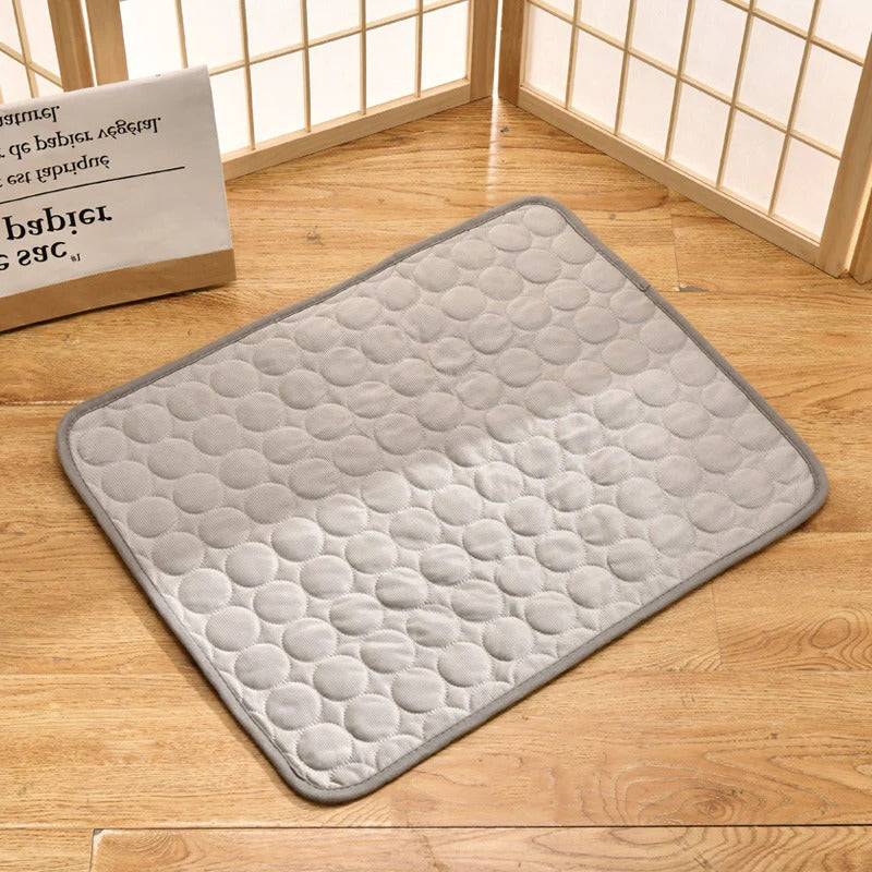 Pressure Activated Cooling Pad with Foldable Design and Machine Washable Surface