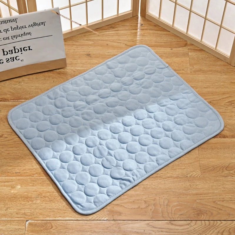 Pressure Activated Cooling Pad with Foldable Design and Machine Washable Surface