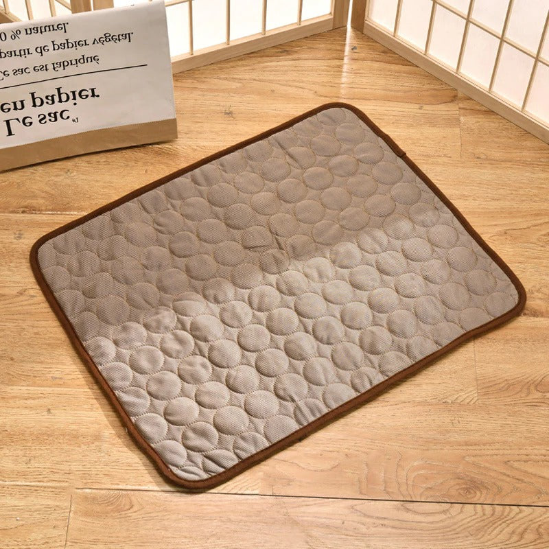 Pressure Activated Cooling Pad with Foldable Design and Machine Washable Surface