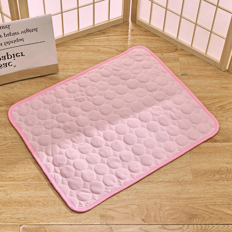 Pressure Activated Cooling Pad with Foldable Design and Machine Washable Surface
