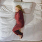 Wearable Swaddle Blanket for Adults with Breathable Knit and Adjustable Fastenings