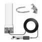 Outdoor HDTV Antenna with Signal Amplifier, 360 Degree Omnidirectional