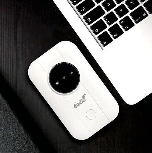 Portable 5G Mobile Hotspot with 150 Mbps Speed and USB Power, Travel Pouch Included
