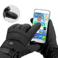 Touchscreen Heated Gloves with Three Heat Modes and Wind-Resistant Shell