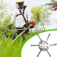 Wire Brush Trimmer Head with Steel Construction for Moss and Rust Removal