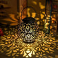 Outdoor Solar Pendant Light with Remote Control and Timer, Weatherproof LED, 118–197in Cord