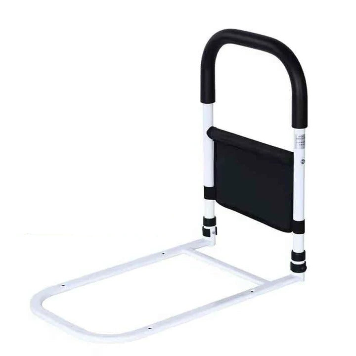 Bedside Assist Handle with Foam Padded Grip and Reinforced Steel Frame, Toolless Setup