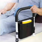 Bedside Assist Handle with Foam Padded Grip and Reinforced Steel Frame, Toolless Setup