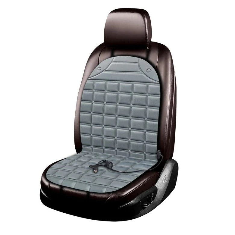 12V Car Seat Cushion with Intelligent Heat Cycling and Anti-Slip Backing