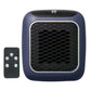 Plug-In Electric Heater with Ceramic Element and LED Thermostat, 800W Compact
