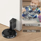 Door Stopper for Heavy Doors with Adhesive and Screw Mount, Adjustable to 0.98 Inches