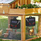 Ultrasonic Animal Repellent with Solar Charging and LED Flash, Set of 2