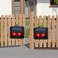 Ultrasonic Animal Repellent with Solar Charging and LED Flash, Set of 2