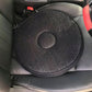 Rotating Seat Cushion with Foam Padding and Non-Slip Base for Cars and Chairs