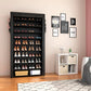 Vertical Shoe Rack with Non Slip Base and Tool Free Assembly, 30 Pair Capacity