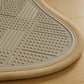Chair Mat for Hardwood Floors with Non-Slip Backing and Short-Pile Velour, 35x24 in
