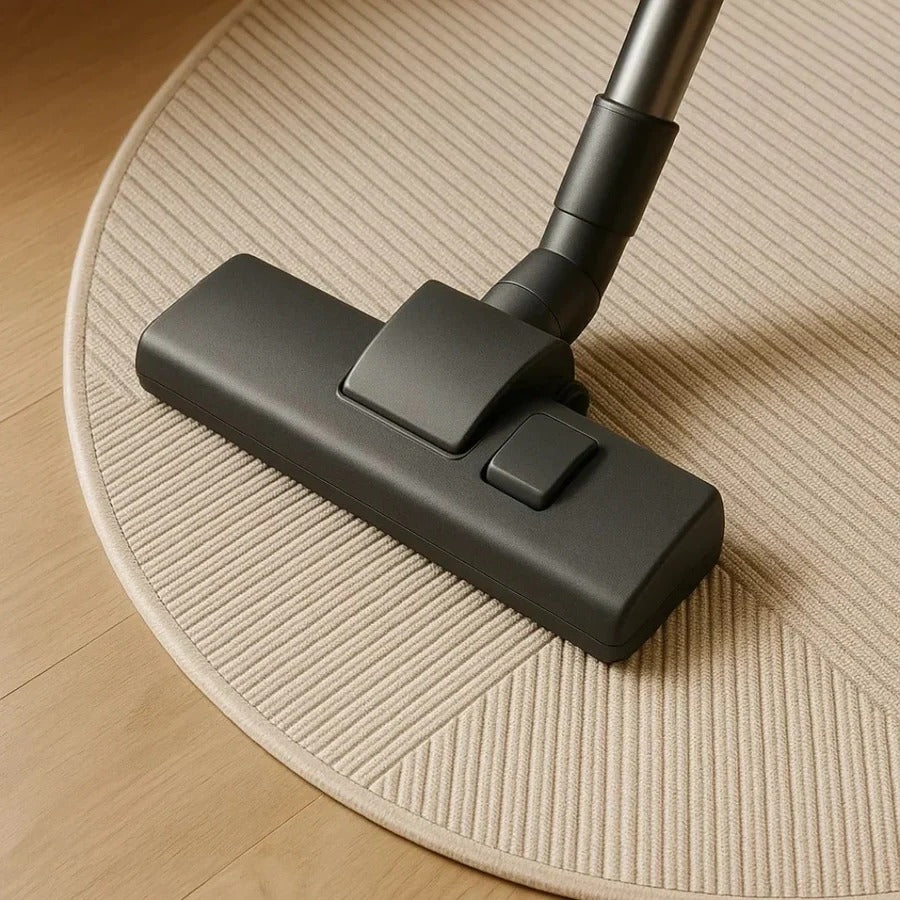 Chair Mat for Hardwood Floors with Non-Slip Backing and Short-Pile Velour, 35x24 in