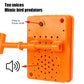 Solar Bird Repeller with Motion-Activated Sounds and Flashing LED, Rotating Mirrors All Vera Mart