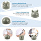Percussion Massager with Dual Motors and Adjustable Speed Settings