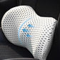 Memory Foam Lumbar Support Pillow with Breathable Cover and Machine Washable Design