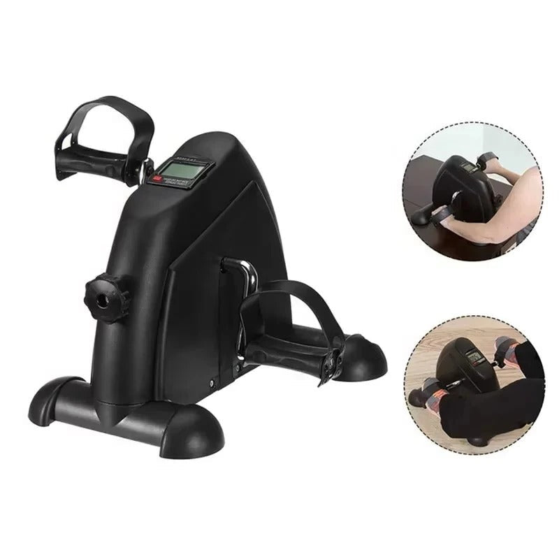 Desk Pedal Bike with LCD Display and Adjustable Resistance Knob