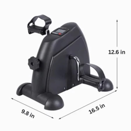 Desk Pedal Bike with LCD Display and Adjustable Resistance Knob