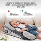 Baby Reflux Sleep Bed with 15-Degree Incline and Adjustable Leg Cushion for Newborns 0-12 Months
