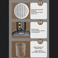 Rechargeable Desktop Air Purifier with Dual Filters and Adjustable Angle