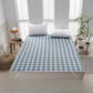 Temperature Regulating Mattress Pad with Quilted Air Channels and Grip Backing